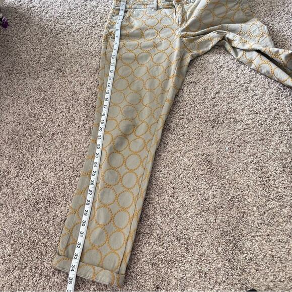 Chino by Anthropologie Relaxed Circle-Embroidered Chino Pants - Picture 12 of 13